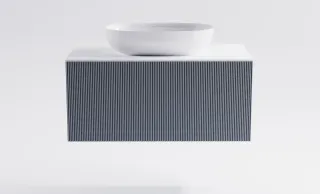 Тумба с раковиной Astra-Form М-40 4631177713620 90 см голубой матовый